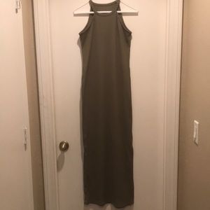 Green Army summer dress